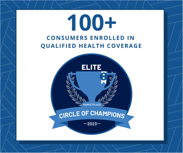 Marketplace Circle of Champions recognition